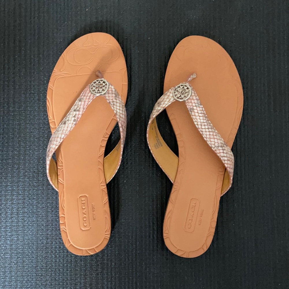 Coach Flip Flops